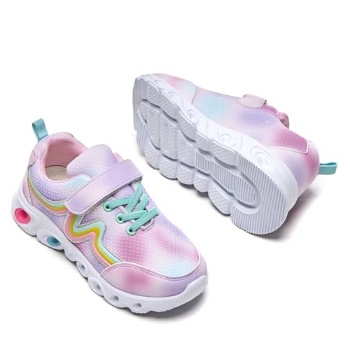 Image of Daclay Kids Sports Shoes Running Shoes for Spring and Autumn Casual Knit Sneakers for Girls Boys School Students Teenager