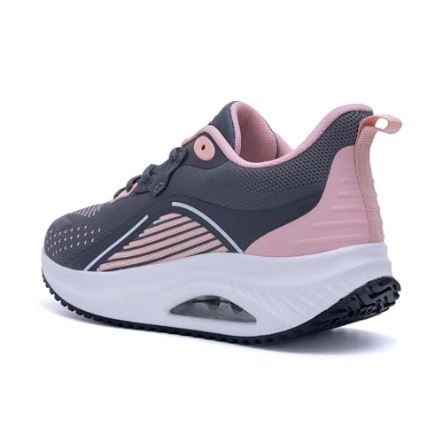 Image of Gyeice Women's Walking Shoes Arch Support Orthotic Breathable Tennis Sneakers for Plantar Fasciitis Pain Relief US 5.5-11