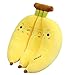 Xiaoahua Bananenkissen Mädchen schlafen auf Bettkissen Büro Sofa Nickerchen Kissen Plüschtier 35 cm Bananenkissen