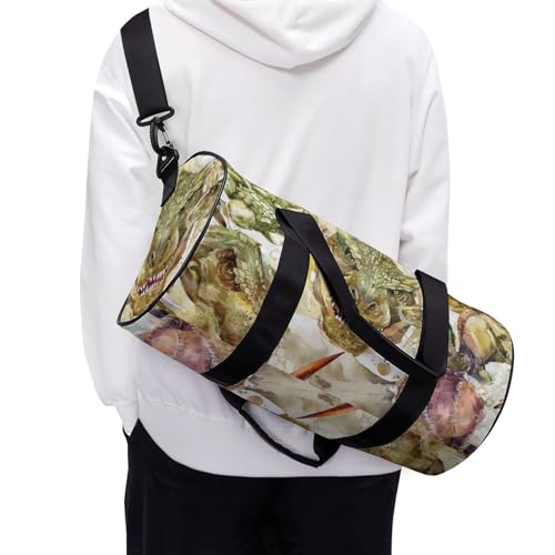 Sac de voyage dinosaure rétro idéal pour camping et rando - 6
