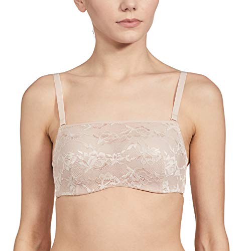 Image of Triumph Padded Wired New Lace Bandeau Tube Bra