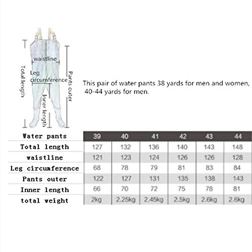 Vissen steltlopers Nylon steltlopers Vissen steltlopers voor mannen met laarzen Gebruik voor vliegvissen 100% waterdicht Maat 39 - Maat 44 Jacht Bootfoot Waterdicht - Image 7