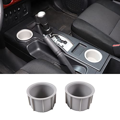 Portavasos para Toyota FJ Cruiser 2007-2021 2Pzs Gris miniatura 1