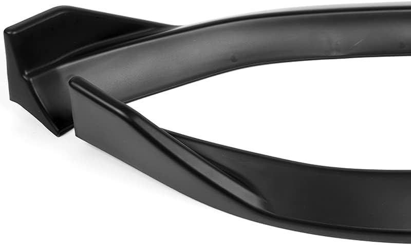 3PCS Front Bumper Lip Kit fit for Compatible with 2008-2012 Audi A5/Quattro, STP-Style Splitter Trim Protection Spoiler, Air-Dam-Chin-Diffuser (Unpainted Matt Black)