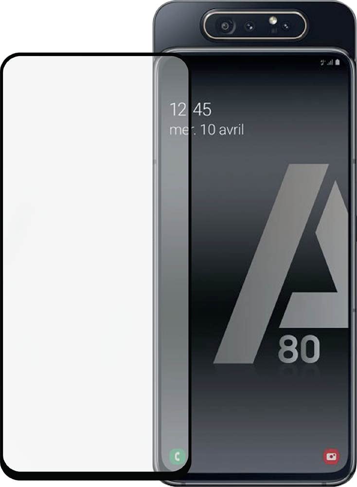 Bigben Connected 2.5D Tempered Glass Galaxy A80 Black