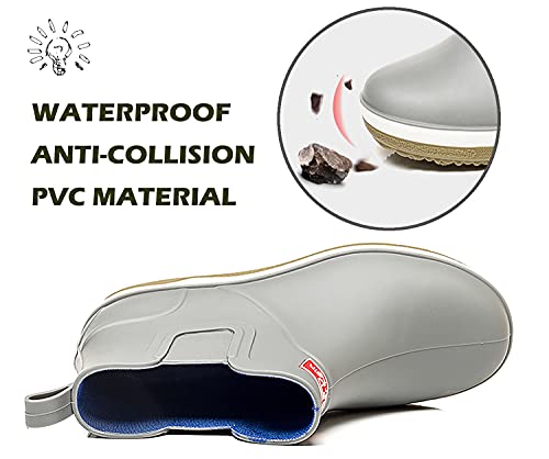 Image of Men's Ankle Rain Boots Waterproof