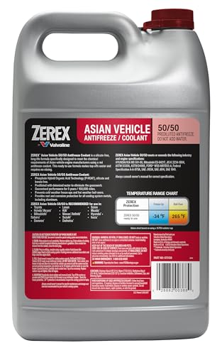 Zerex Asian Vehicle Red 50/50