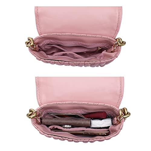 Image of Small Purses for Women Summer Crossbody Bag Quilted Evening Clutch Handbags