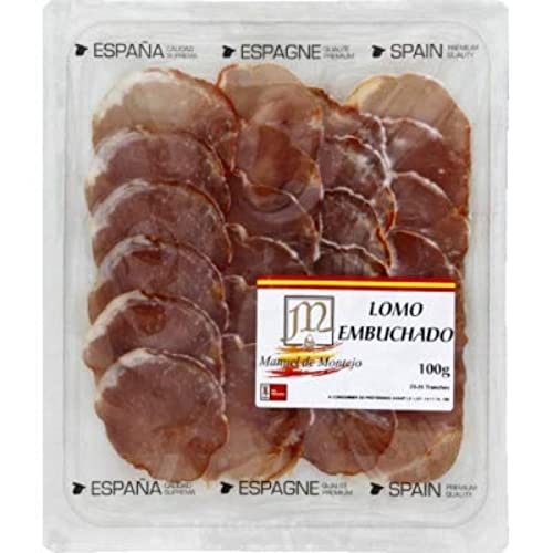Manuel de Montejo Lomo embuchado, Charcuterie - La barquette de 100g