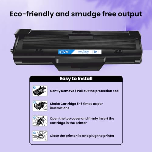 Image of EVM Compatible Toner for HP Laser 103a /108a /108w /MFP 131a /133pn /135a /135w /136nw /137fnw /138pnw - 1000 Pages | High Density | 1 Year Warranty