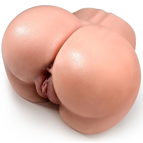 BIG SHOCKED Sex Doll Male Sex Toys, 11LB Realistic Busty Peach Butt Pocket Pussy Upgrade Extended Vagina & Anal Channel Mens Masturbator Sex Toy for Men 3D Lifelike Juicy Sex Dolls Stroker Adult Toys