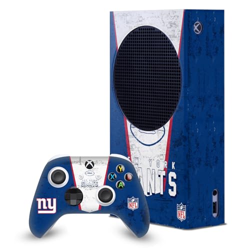Skin Xbox Series S NFL New York Giants autocollant de protection vinyle pour console et manettes