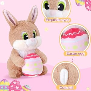 Easterbunnyplushspecialeasterstuffedanimalsurpriseeastergiftscompanionforeastereggadventures10 Urban Country Home Decor Easter bunny plushspecial easter stuffed animalsurprise easter gifts companion for easter egg adventures10 urban country home decor