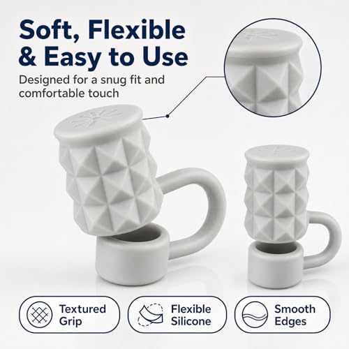 Image of BTYHAOS Straw Covers, Dust Proof Straw Toppers Fit Stanley 30 40oz Tumbler | Reusable Food-Grade Silicone Straw Covers Cap for Most 10mm Reusable Straw