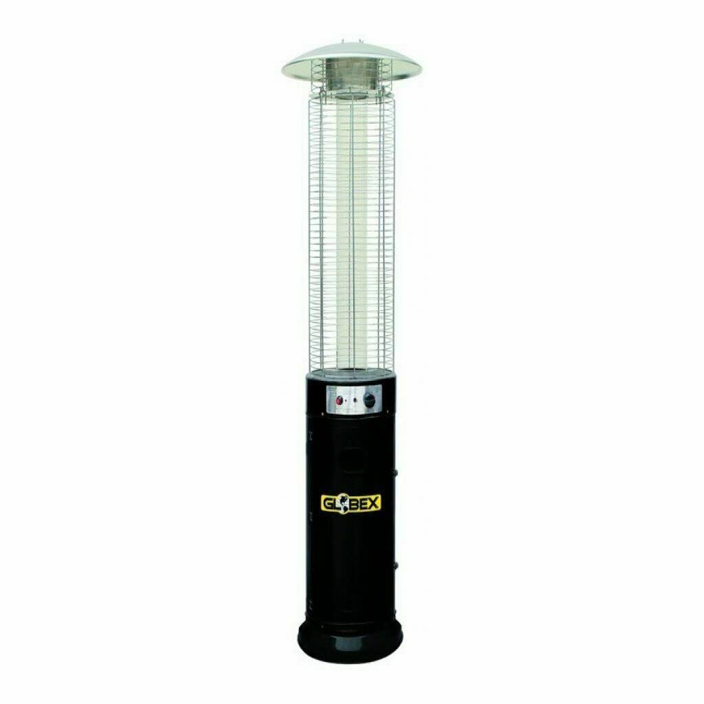 STUFA A GAS DA ESTERNO 11 KW TERMOPATIO NERO FUNGO BAR RISTORANTE