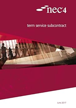 Paperback NEC4: Term Service Subcontract [Portuguese] Book