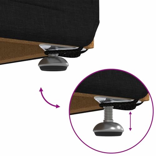 Chaise haute minimaliste avec coussin doux et stable