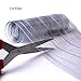 KOKODODO Plastic Vinyl Replacement Strip Curtain-Door - Clear Waterproof Commercial PVC for Warehouse Doors,Walk-in Freezers Basement Stable Pet House,8' x 7.2