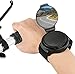 BestFire Handgelenkspiegel für Fahrrad, verstellbar Weitwinkel-Fahrradspiegel Rückspiegel, Sicherheit Mountainbike-Armband für Lenker Reflektor Außenspiegel