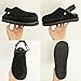 Hoaeiewds Fashion Platform Clogs for Women's Casual Adjustable Outdoor Non Slip Slippers Comfortable Outdoor Women's Mules & Clogs(Black-43)