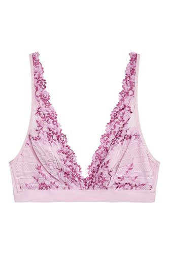 Image of Wacoal Women's Embrace Lace Lightly Lined Wire Free Mid Coverage Bralette, 852191