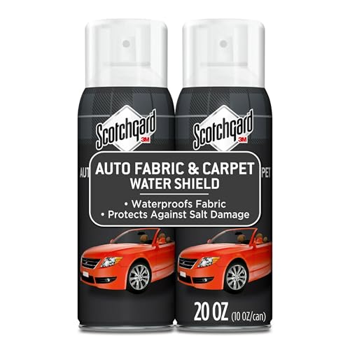 Image of Scotchgard Auto Fabric & Carpet Water Shield, 20 Ounces (Two, 10 Ounce Cans)