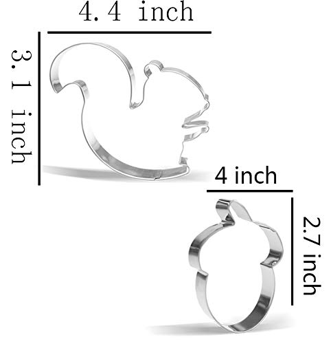 Large Fall Thanksgiving Cookie Cutter Set - 7 Piece - Stainless Steel - Thumbnail 5