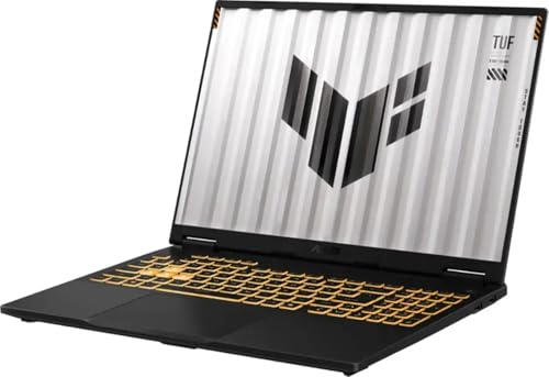 Asus Tuf F16 2025 Gaming Laptop - Nvidia Geforce Rtx 5060 | Intel 16-Core I7-14650Hx | 16" Fhd+ 165Hz Display | Windows 11 Pro | 32GB DDR5 Ram + 1TB Ssd | Rgb Backlit Keyboard | Wi-Fi 6E - 9