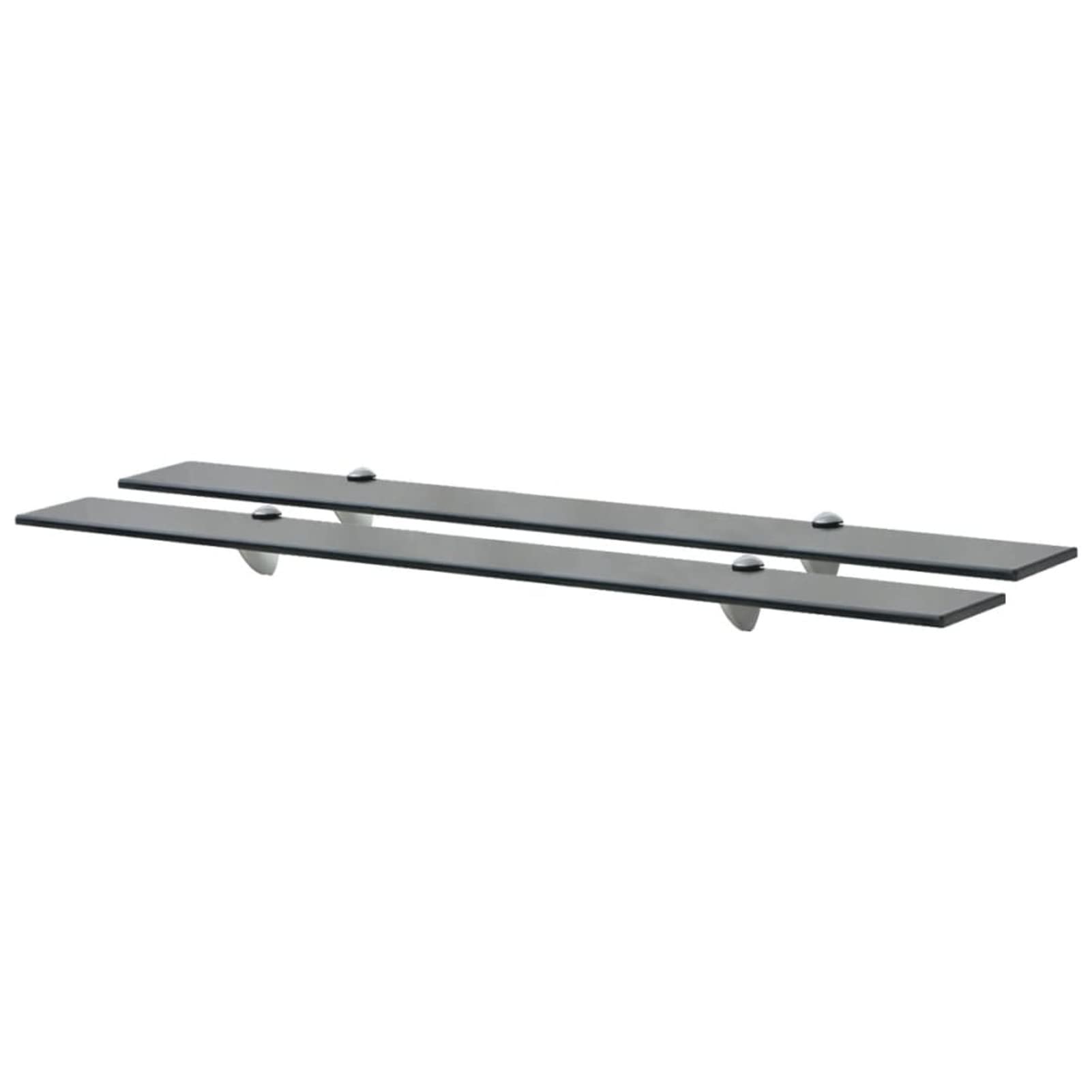 Homgoday Estantes flotantes de cristal, 90 x 10 cm, 8 mm, armario librería, vitrina, librería vertical, ahorra espacio, estantería de suelo, para salón, estudio, modelo 3051508
