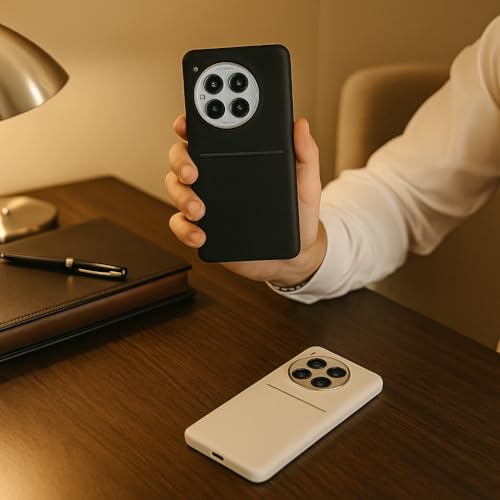 Image of MILLION CASES Back Cover Case for OnePlus 13R Shockproof Protective Luxury Matte Card Holder Case for Men & Boys(Black)