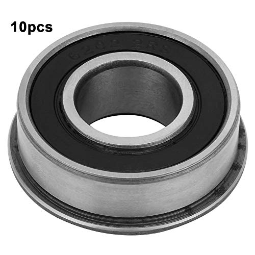 Deep Groove Ball Bearing 16Mm, Steel Ball Bearing F6202Rs, Stable Performance, For Parts That Can Withstand Axial Loads, For Gearboxes, Household Appliances, Roller Skates, Yo-Yo