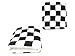 Black And White Checkered Wristband Sweatband
