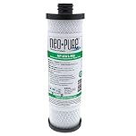 Neo-Pure NP-KW1-MB Compatible Replacement for WaterPur™ KW1 RV Water Filter- Now Available as MAX Filter- With Quantum Water Purification KDF 55 Media and Coconut Shell Carbon Fiber