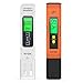 Produktbild konjac pH Messgerät, pH TDS EC und Temperatur 4 in 1 Set, Wasserqualität Tester(ATC) für Trinkwasser/Schwimmbad/Aquarium/Pools, Leitwertmessgerät mit hoher Genauigkeit und LCD Display