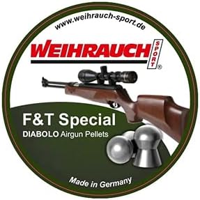 Weihrauch Sport F&T Special Diabolo .22/5.53 Airgun Pellets (200ct) L661