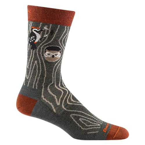 Darn Tough Men's Woody Crew Lightweight Lifestyle Sock (Style 6111) -