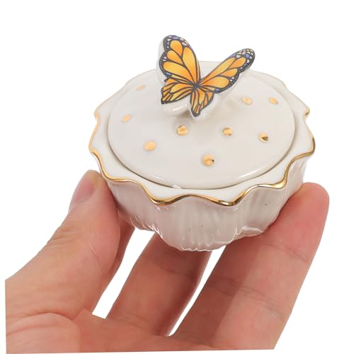 Recipiente Cerámico Mini para Líquidos de Uñas con Tapa miniatura 5