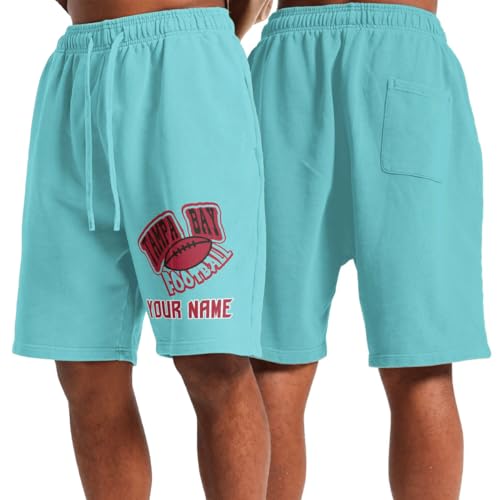 Custom Men's Pajama Short,Sleep Shorts With Name,Casual Short Elastic Waist Drawstring With Pockets.3