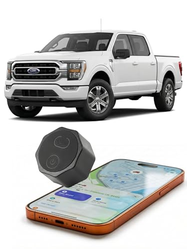 Findcard Air Tracker Tag Hidden Ultra Magnetic Finder for Vehicles | No Monthly Fee | 5-Year Battery | Works with Apple Find My (iOS Only) for Car Truck Motorcycle Equipment Single Black