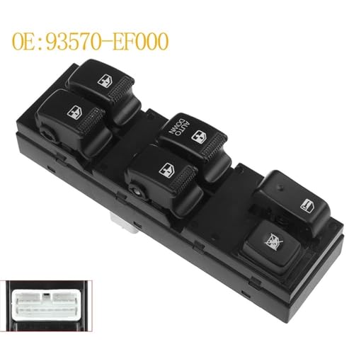Interrupteur de lève-vitre électrique KIA Sportage commande commande vitre portière 93570EF000