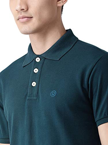 Image of CHKOKKO Men's Cotton Regular Fit Half Sleeves Polo T-Shirt