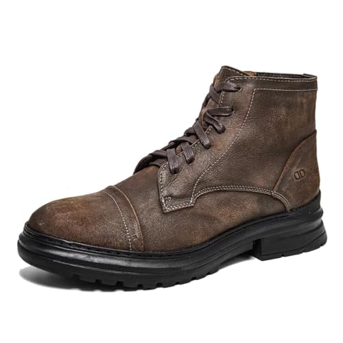 Bota Coturno Masculina Couro Democrata Garage Eron