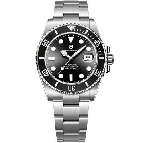 Montre en céramique et verre saphir LACZ DENTON prestige masculin