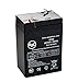 AJC Battery Compatible with Panasonic LC-R064PUL 6V 5Ah Sealed Lead Acid Battery