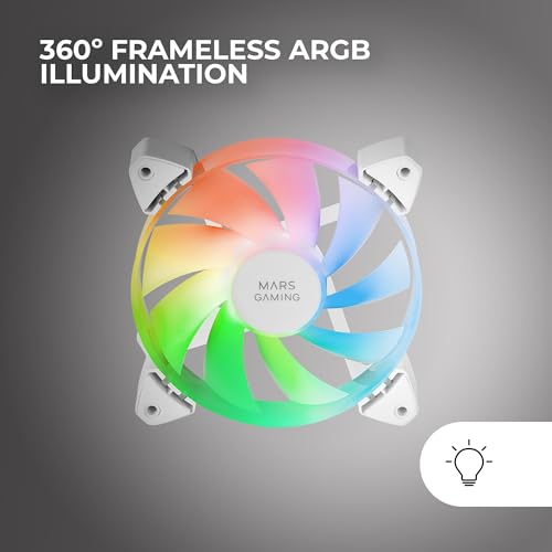 Mars Gaming MF Boitier PC Ventilateur 12 cm 3 pièce Neuf - vue 8
