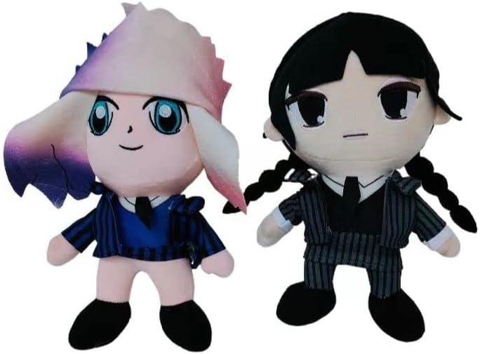 VNZVS 2023 New Wednesday Adams Plush Toys Friend Plush Doll Game Plush Children's Gift Valentine's Day Gift Room Decoration