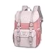 FANDARE Rucksäcke Schulrucksack Schule Rucksäcke Laptop Schultasche Mädchen Teenager Schulranzen Tagesrucksack Casual Daypacks für Damen Herren Reisen Uni Büro Alltag Freizeit Campus Wandern Rosa