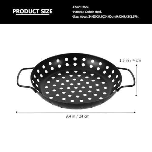 Plaque de cuisson perforée pour barbecue et grillades extérieures homogènes - 3