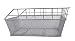 Fahrradkorb XXL Schultaschenkorb Silber Einkaufskorb Gepäckträgerkorb 45x29,5x21 cm