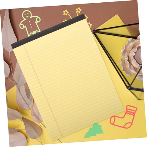 Bloc-notes déchirable Veemoon à pages lignées et sections de rangement de notes - 6